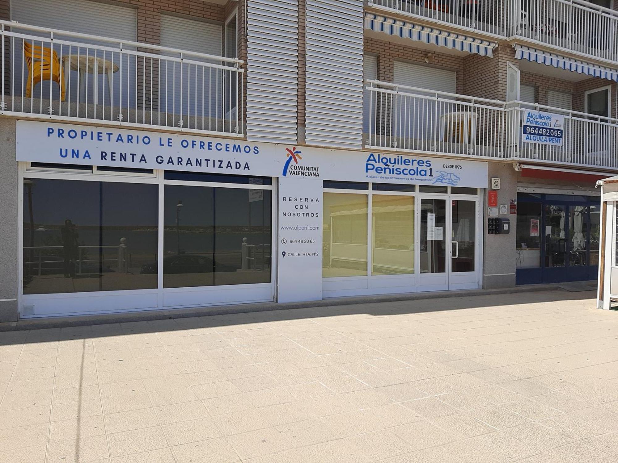 Апартаменты Alpen1 Peniscola Playa 1Era Linea Экстерьер фото
